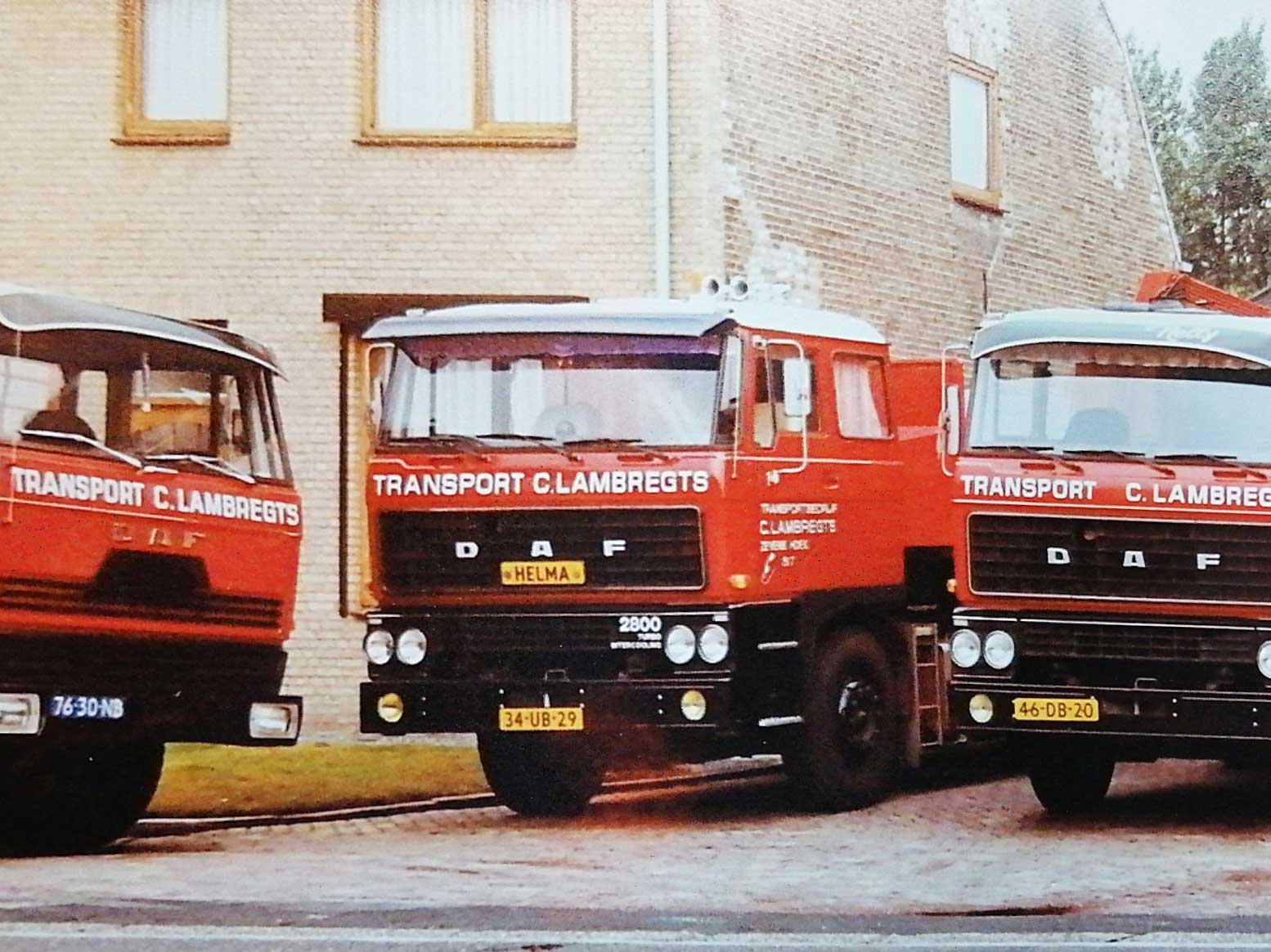 Historie Lambregts Transport DAF